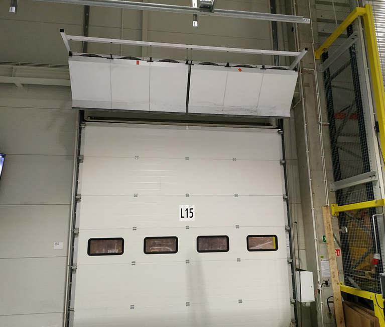 Warmteverlies verkleinen met luchtgordijnen