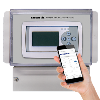 PinTherm Infra HE Connect digitale temperatuurregeling