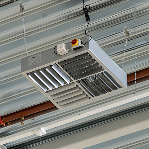 Ventilatie- en recirculatieapparatuur