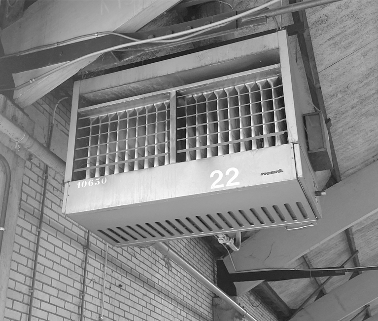 1965: Productie wandluchtverwarmers