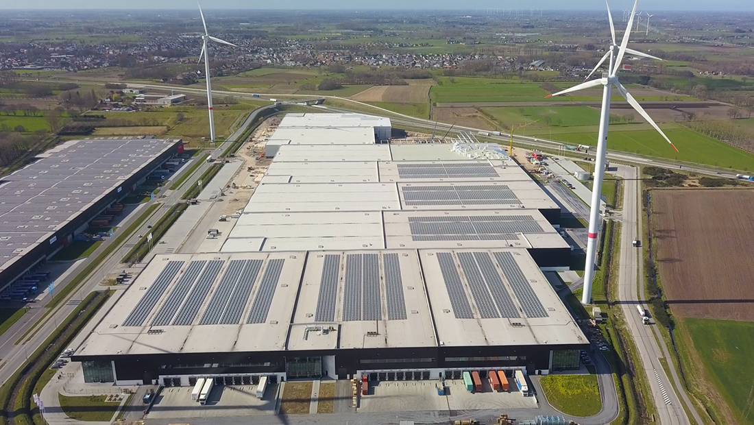 Mark Climate Technology heeft de klimaatapparatuur geleverd voor het Ghent Logistic Campus in Evergem (België).