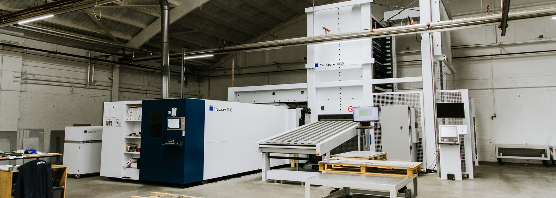 TruLaser 1030 Lasersnijmachine met Partmaster