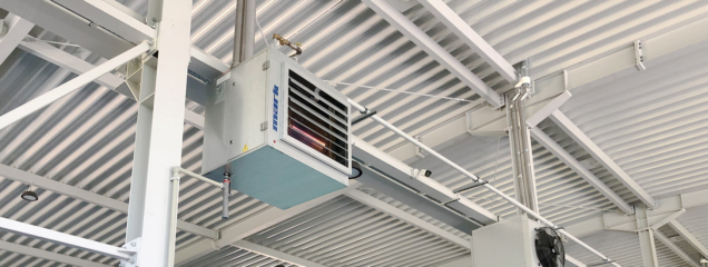 Geen condensafvoer voor een Mark GS+ HR Luchtverwarmer aanwezig?