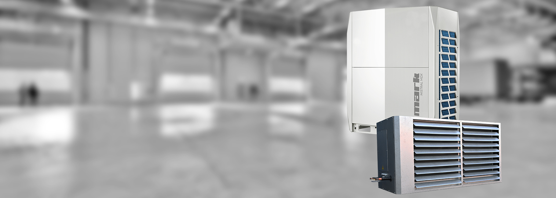 Distributiecentrum met het Mark Mistral MDX warmtepomp systeem