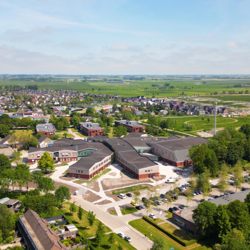 Luchtbehandelingskasten voor nieuwbouw De Tirrel