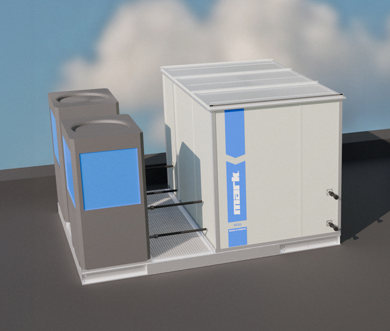 Plug & Play oplossing voor koelen en verwarmen met R290 warmtepompen