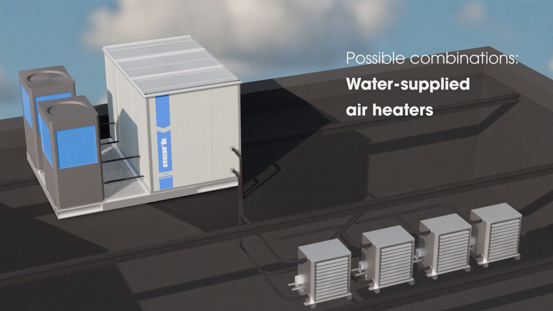 Water-supplied-air-heating