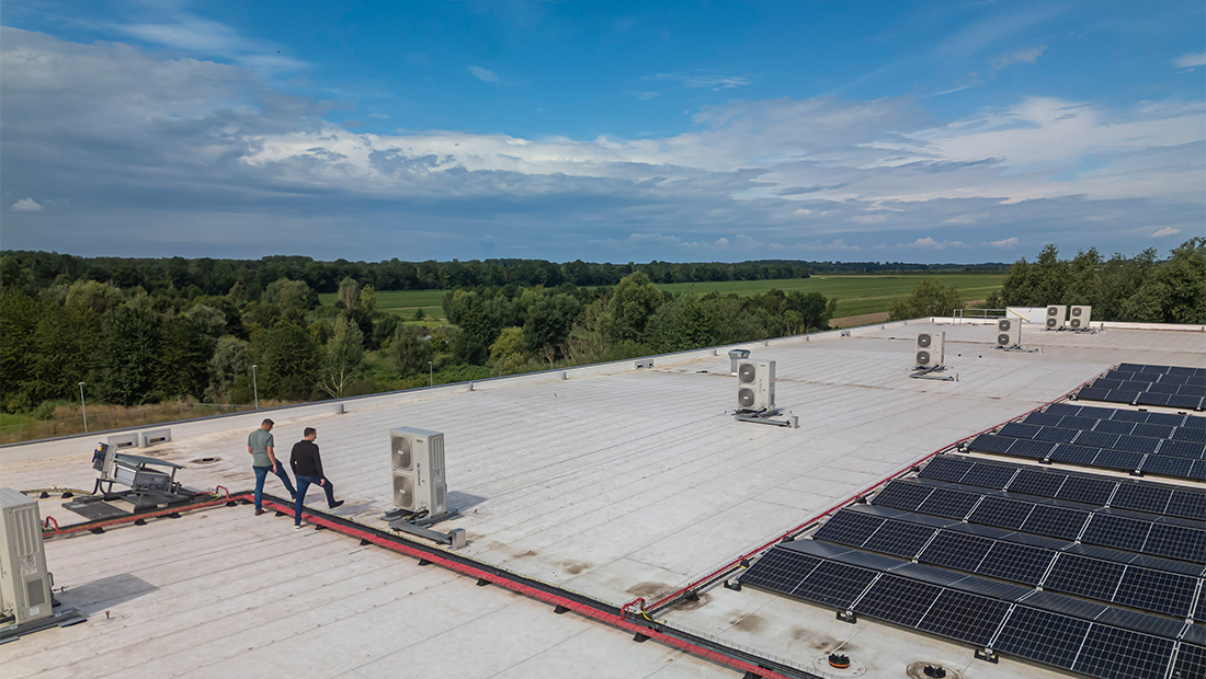 Complete HVAC-opstelling met Mark warmtepompen